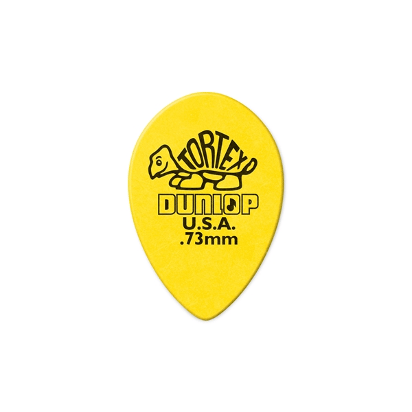 Dunlop 423R.73 Small Tear Drop Yellow