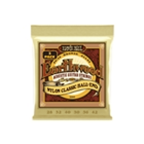 Ernie Ball 3069 Erthwd Folk Nylon, Pk 28 42