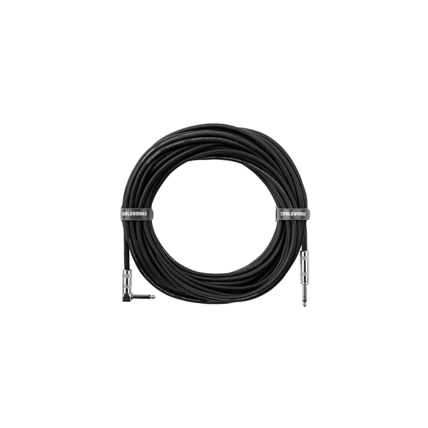 Gator Cableworks GCWB-INS-30RA Cavo strumento jack dritto/angolato 9 m Serie Backline