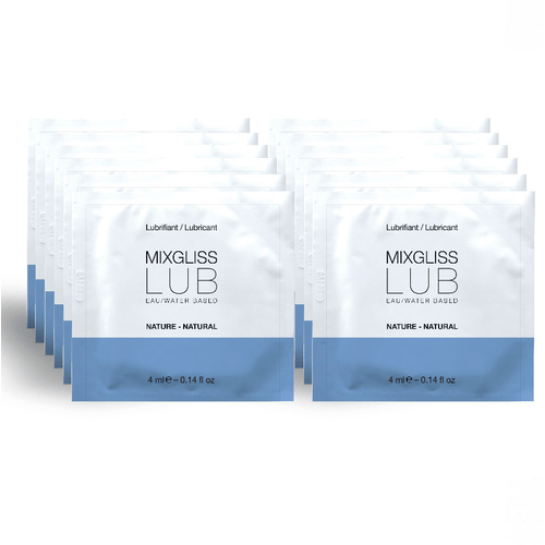 MIXGLISS - LUBRIFIANT NATUREL À BASE D'EAU 12 UNIDOSE 4ML