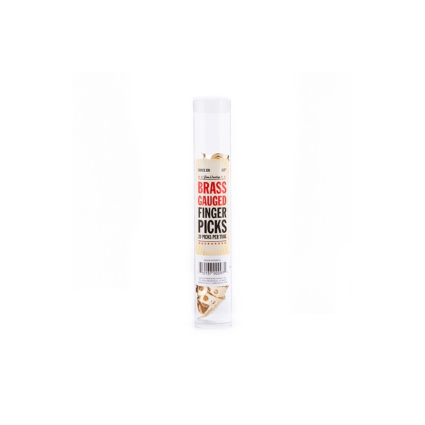 Dunlop 37R BRASS FINGER .025 - TUBO 20 PLETTRI