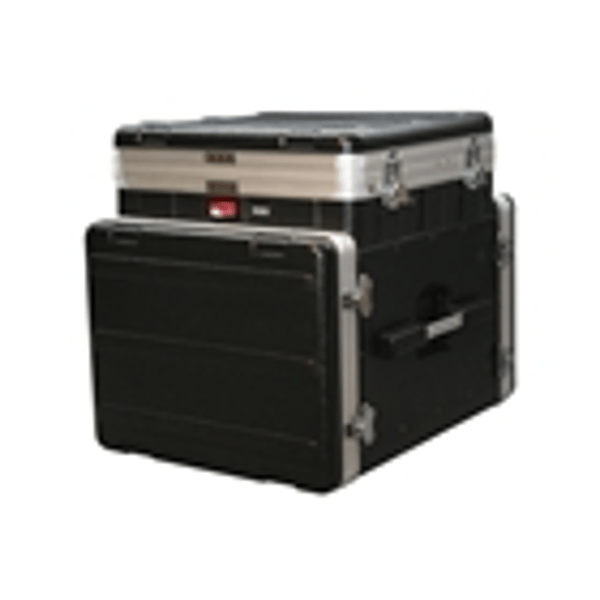 Gator Cases GRC-10X8 PU Rack audio 10U Pop Up, 8U laterale