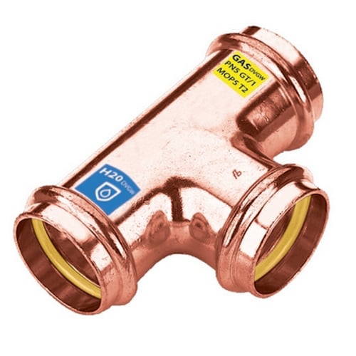 FRABO T in rame a pressare fff acqua/gas