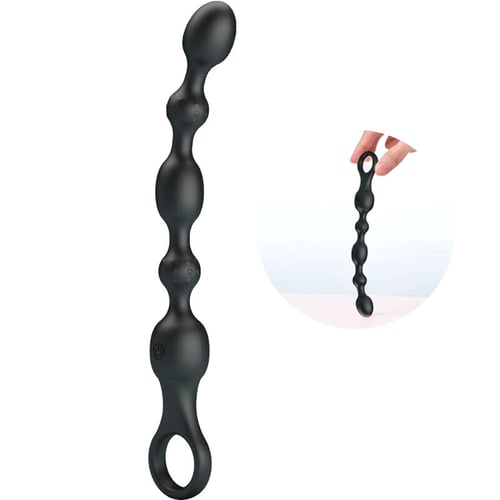 PRETTY LOVE - BILLES ANAL VAN 10 VIBRATIONS SILICONE RECHARGEABLE