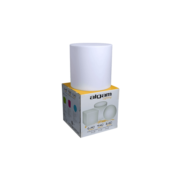 Algam Lighting T-40 Cilindro Luminoso Decorativo 40 cm