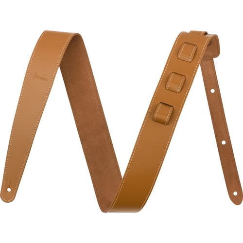 FENDER Tracolla 2 Essentials Leather, Tan