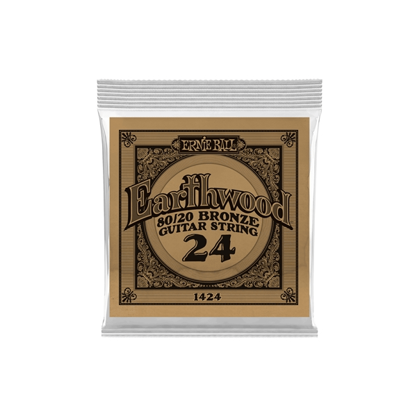 Ernie Ball 1424 Earthwood 80/20 Bronze .024