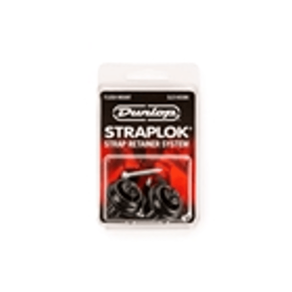 Dunlop SLS1403BK Straplok Flush Mount Strap Retainer System, Black