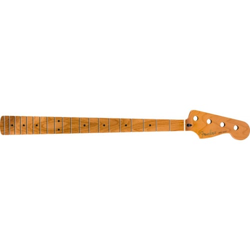 FENDER Manico Jazz Bass in Roasted Maple, 20 tasti jumbo medi, 9,5 ", acero, forma a C.
