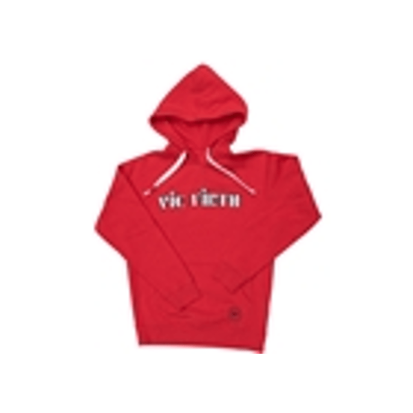Vic Firth VAHD0012 RED PULLOVER HOODIE MEDIUM