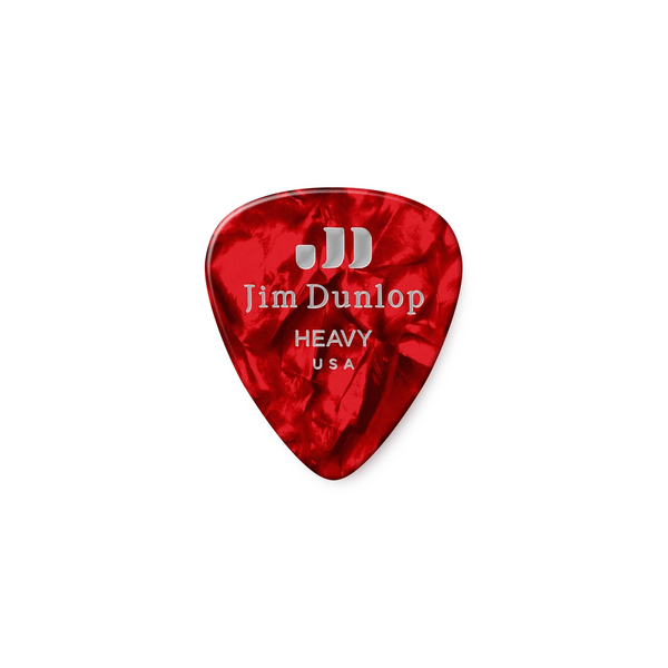 Dunlop 483R#09 Red Perloid - Heavy