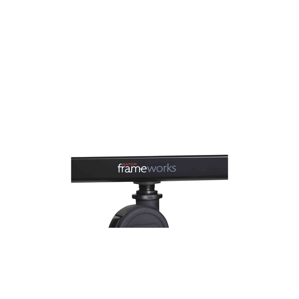 Gator Frameworks GFW-MIC-4TRAY Supporto multi-microfono per 4 microfoni<br>