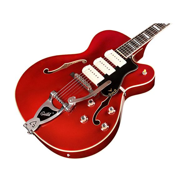 GUILD ITALIA X-350 STRATFORD SCARLET RED
