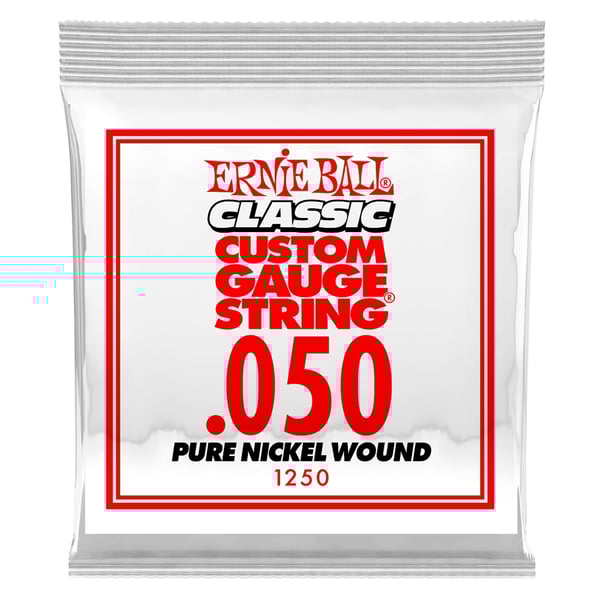 Ernie Ball 1250 Pure Nickel Wound .050