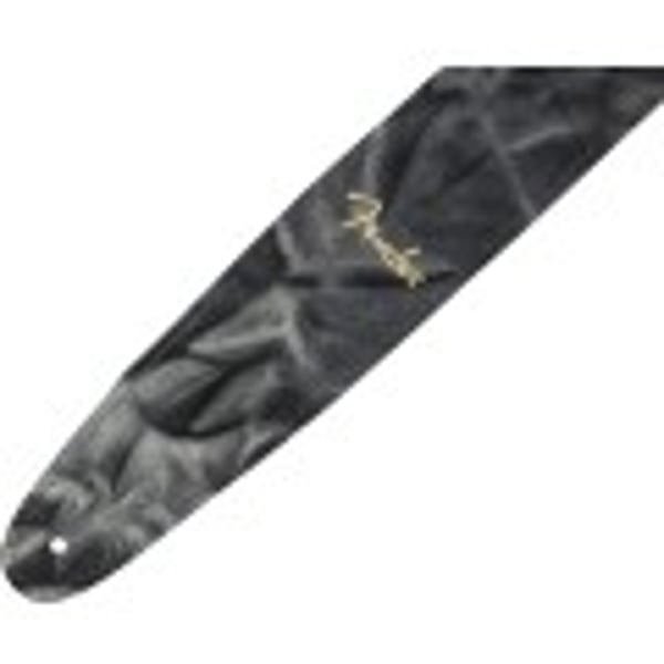FENDER Tracolla in pelle Tie-Dye, Black