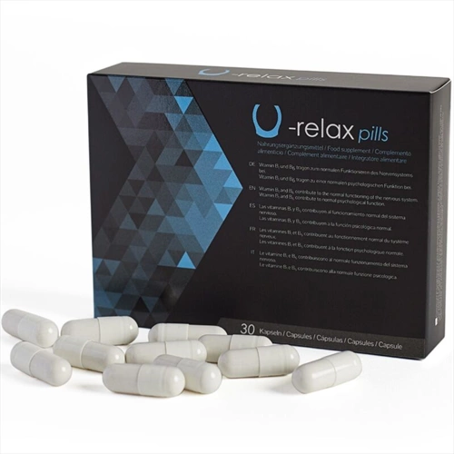 500COSMETICS 500 COSMETICS - CAPSULE U-RELAX RILASSAMENTO E RIDUZIONE DELL'ANSIA - 30 CAPSULE.