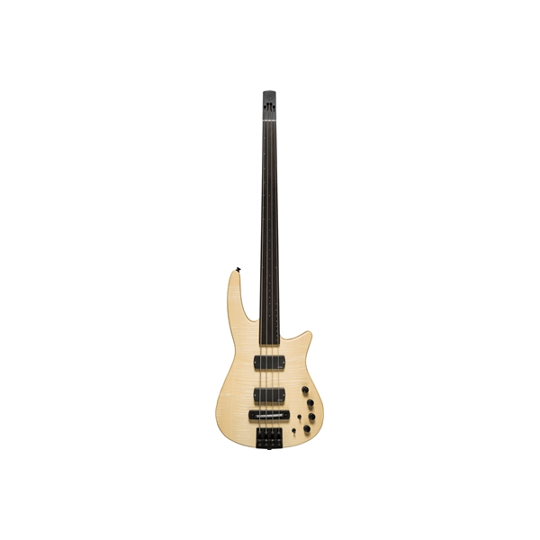 NS Design CR4 Radius Bass 4 Fretless Natural Satin