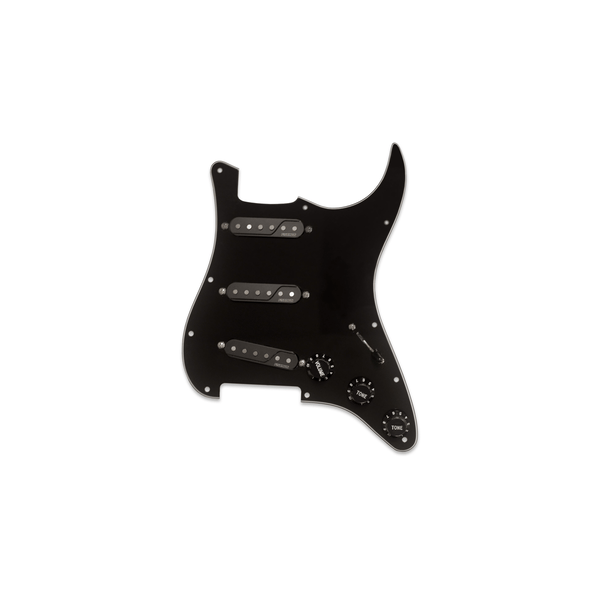 Fishman Fluence Loaded Pickguard Stratocaster 3 Single Width Black