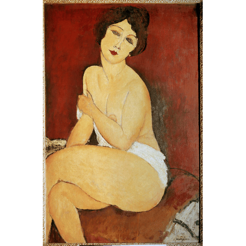 Amedeo Modigliani Donna nuda seduta