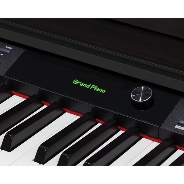 MEDELI Pianoforte digitale verticale con tastiera da 88 tasti "Hammer Action" e 256 note di polifonia.