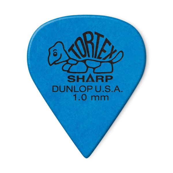 Dunlop 412R1.0 Tortex Sharp Blue