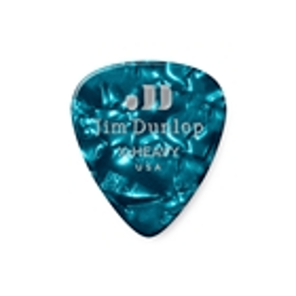Dunlop 483R#11 Turquoise Perloid - X Heavy