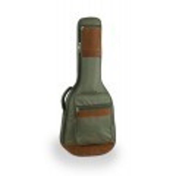SOUNDSATION Borsa chitarra classica con inserti in pelle suede