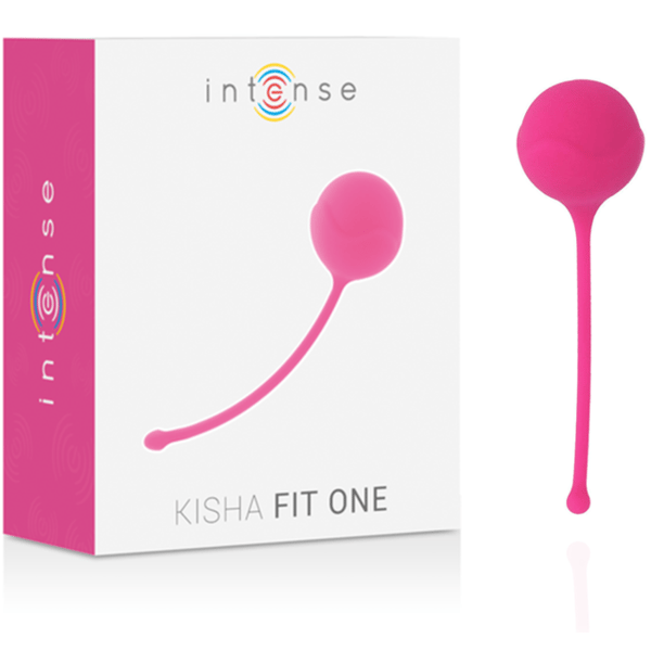INTENSE KISHA PASSEN AUF EINEN SILIKON-KEGEL-HEISSEN ROSA