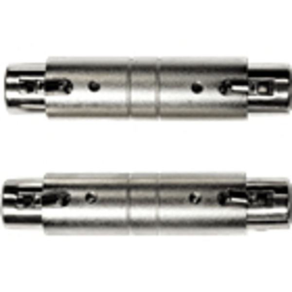 Yellow Cable AD28 Adattatore XLR/XLR Femmina 2 Pcs