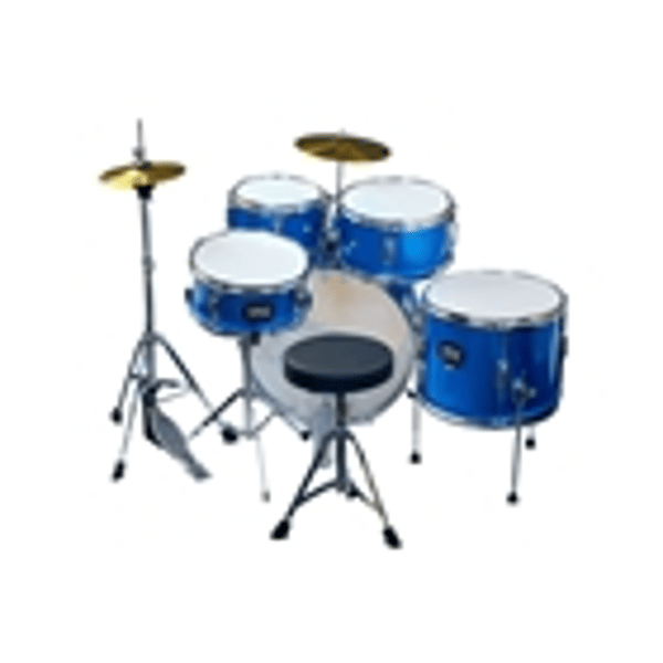 Eko Drums ED-200 Drum kit Metallic Blue - 5 pezzi