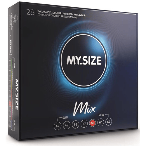 MY SIZE MIX MY SIZE - MIX PRESERVATIVI 60 MM 28 UNIT