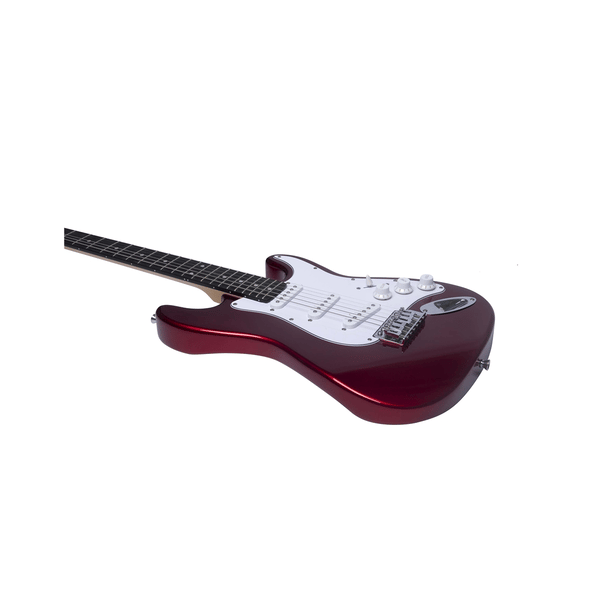 Eko Guitars ST-100 3/4 Chrome Red