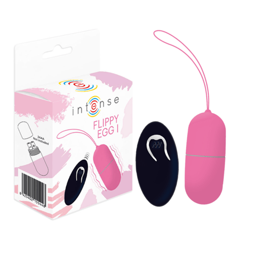 INTENSE COUPLES TOYS INTENSE - FLIPPY I UOVO VIBRANTE CON TELECOMANDO ROSA