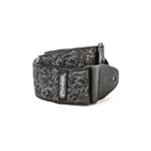 Dunlop D6714 Tracolla Jacquard Black Thistle