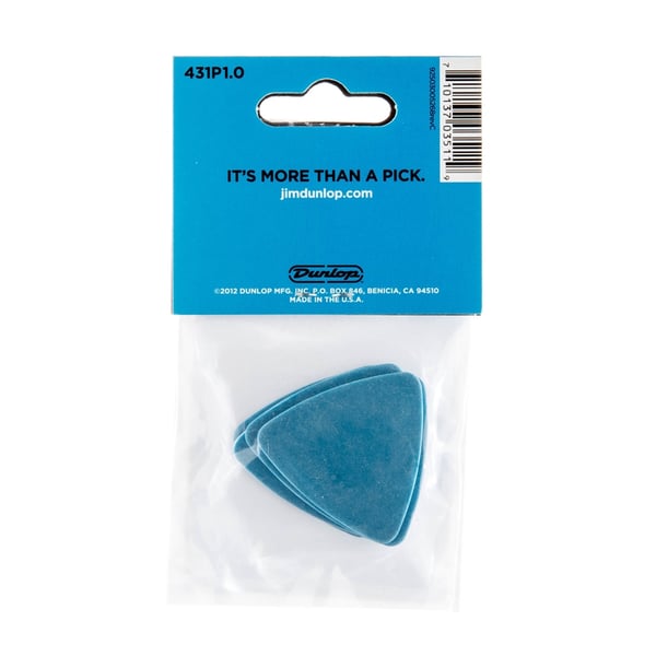 Dunlop 431P Tortex Triangle Blue 1.0