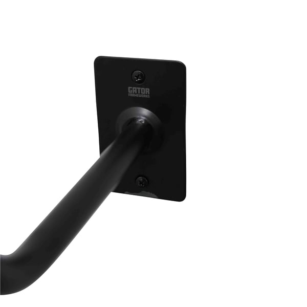 Gator Frameworks GFW-TBONEHNGR-BLK Gancio da parete per trombone