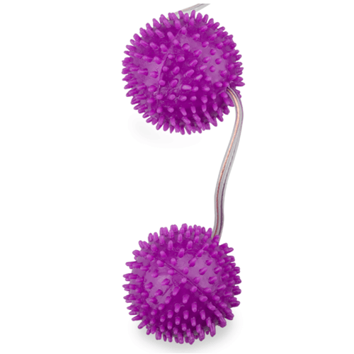 BAILE STIMULATING BAILE - UN PIACERE PROFONDO SFERE STRUTTURATE VIOLA 3.60 CM