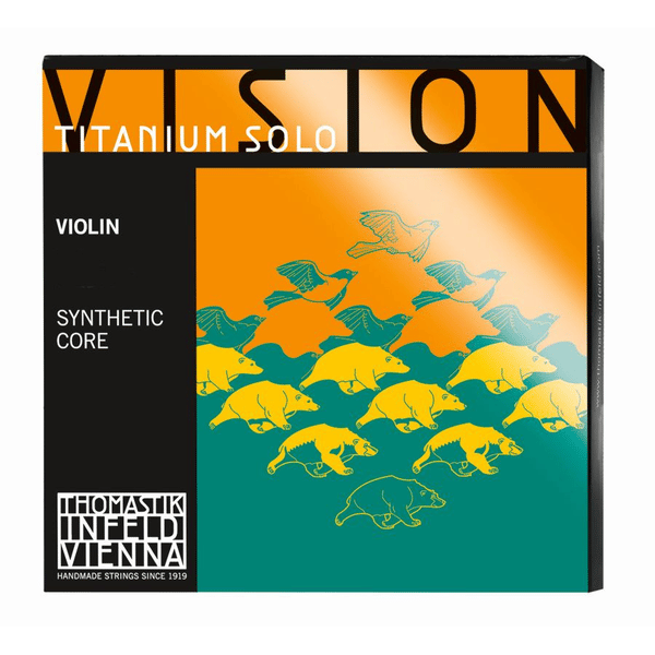 THOMASTIK VIT100 VIOLIN VISION TITANIUM SOLO 4/4 MEDIUM STRING SET
