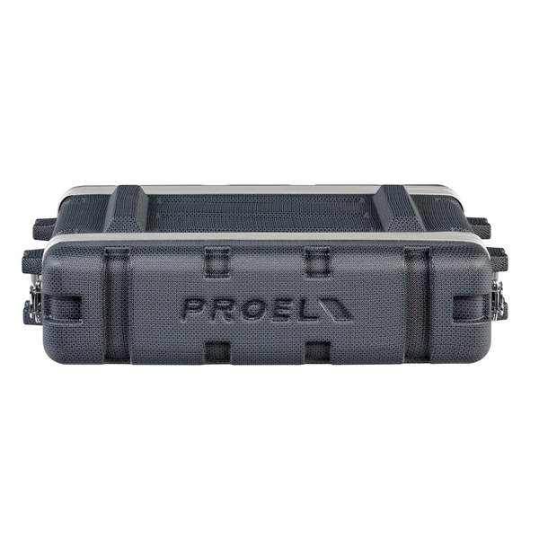 PROEL STAGE Custodia a rack 19' - 2 unità - realizzata in 'Polietilene FORCE'. Profondità interna utile: 307 mm