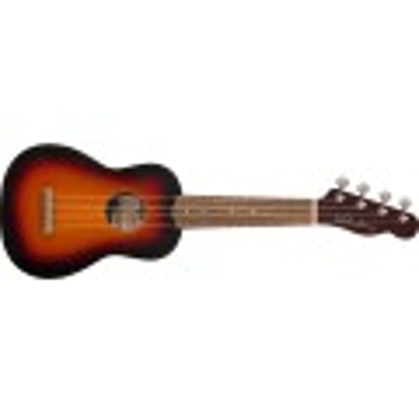 FENDER Ukulele soprano bicolore Sunburst. Modello 0971610503