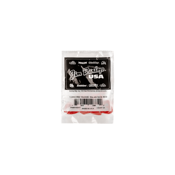Dunlop YJMR02RD Malmsteen Custom Delrin Pick 2.0 mm 24pc