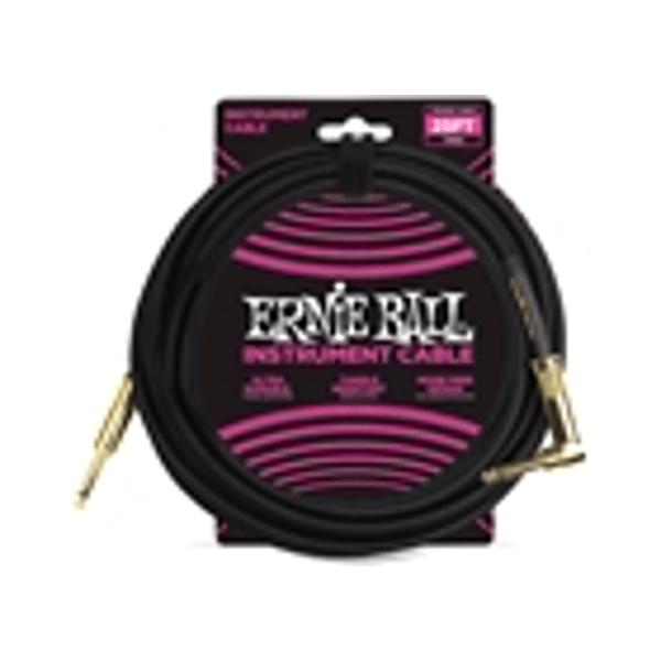 Ernie Ball 6058 Cavo intrecciato nero/nero 7,62 m