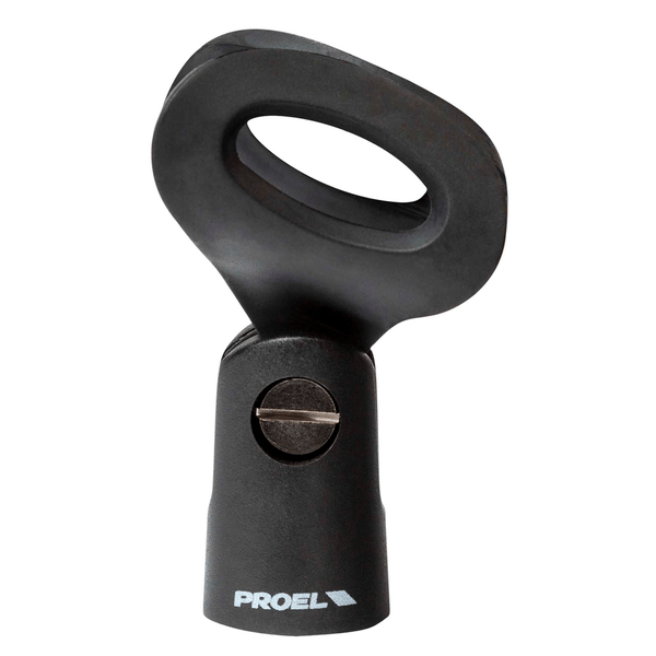 PROEL STAGE Supporto grande in ABS per microfono (Ø min - max: 30 - 35 mm).