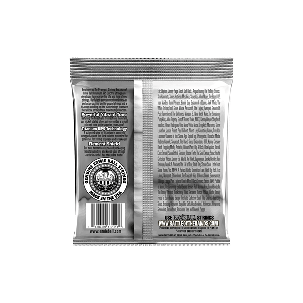 Ernie Ball 3121 RPS Coated Titanium Regular Slinky 10-46