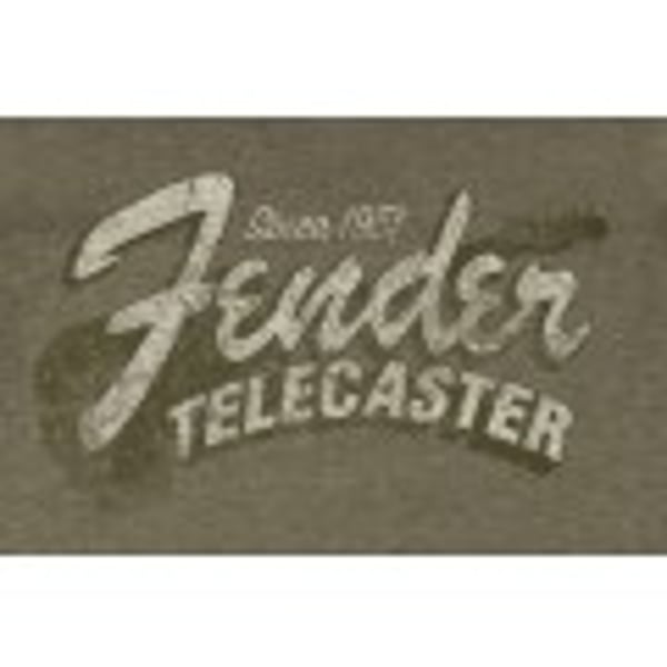 T-Shirt Fender Since 1951 Telecaster Military Heather Green, L