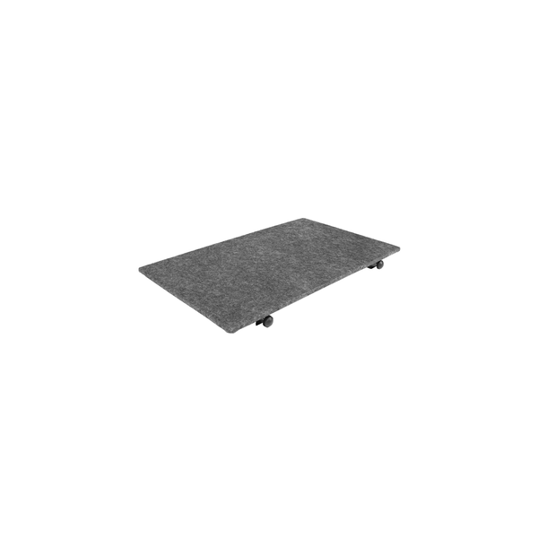 Gator Frameworks GFW-UTL-CART-LD Piano inferiore per carrelli utility con superficie piana antiscivolo