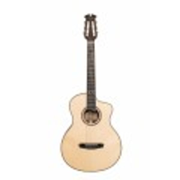 DOWINA Chitarra Grand auditorium Ibrida cutaway con corde in nylon