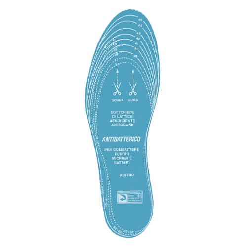 SOLETTA PER SCARPE 'ANTIBATTERICA' Taglia 35-46