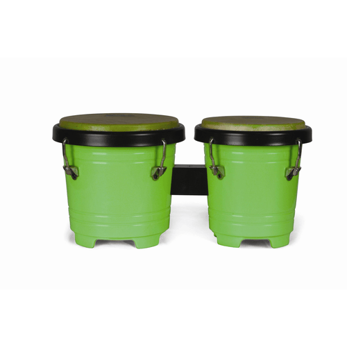 EXTREME BG4255-GR DOPPI BONGHI IN PLASTICA MISURA 4,25" + 5" VERA PELLE ACCORDATURA MECCANICA COLORE VERDE