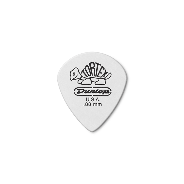 Dunlop 478P.088 TORTEX WHITE JAZZ III, .88MM